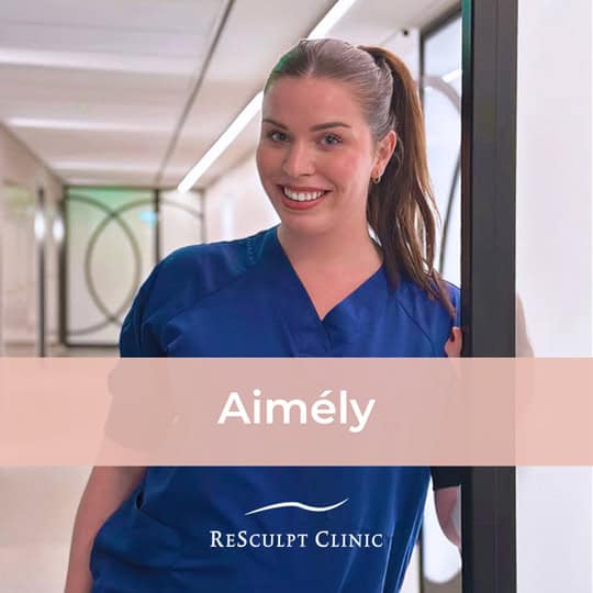 Aimély, resculpt clinic, resculpt clinic team