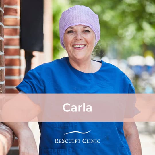 Carla, resculpt clinic, resculpt clinic team