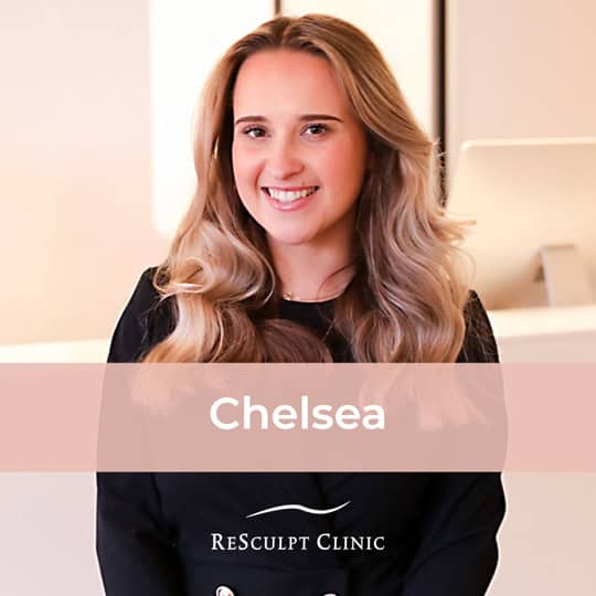 Chelsea, resculpt clinic, resculpt clinic team